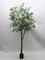 Elegant 8-Foot Olive Artificial Tree – 1605 Lush Leaves, Includes Decorative Pot – Ideal for Upscale Home or Office Decor